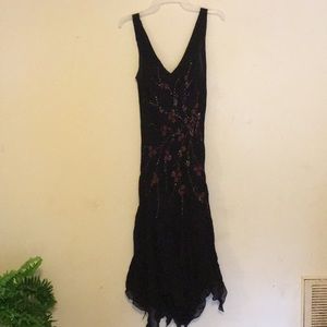 Dress Barn Beaded Black Dress